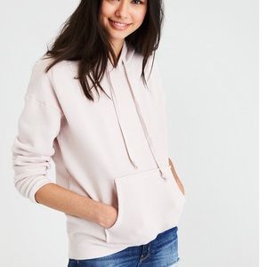 Blush pullover hoodie